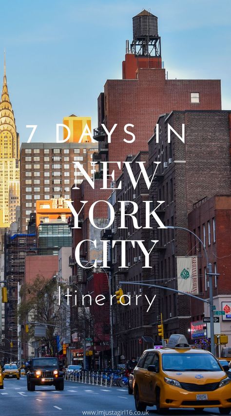 7 Days In New York Itinerary – Ultimate NYC 7-Day Itinerary Nyc Holiday Itinerary, New York Itinerary Christmas, 7 Day New York Itinerary, New York 7 Day Itinerary, New York Itinerary 6 Days, 6 Days In New York, 7 Days In New York, 10 Days In New York, New York Weekend Itinerary