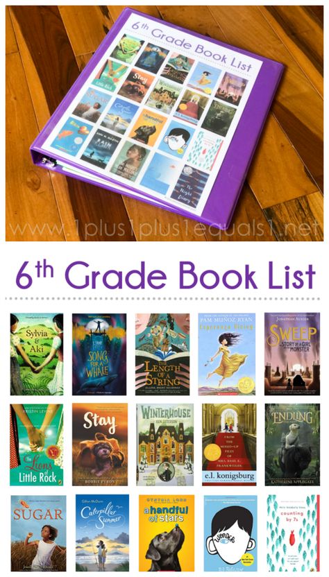 Sixth Grade Homeschool, Homeschool Sixth Grade, 6th Grade Summer Reading List, 6th Grade Homeschool Ideas, 6th Grade Books To Read, 5th Grade Reading List, 6th Grade Novel Studies, Homeschooling 6th Grade, 6th Grade Reading Classroom