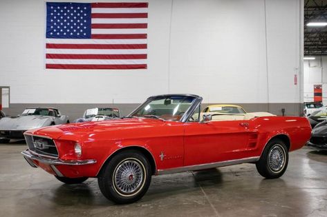 Mustang 1968, Red Convertible, 1968 Ford Mustang, 1968 Mustang, 1967 Ford Mustang, 1965 Mustang, Mustang For Sale, Ford Mustang Convertible, Ford Mustang For Sale