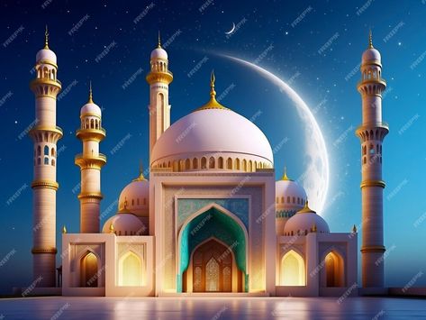 Ramadan Special Islamic Mosque Abstract Background | Premium AI-generated image Ramadan, Mock Up, Islamic Mosque, Ramadan Special, Abstract Background, Mockup