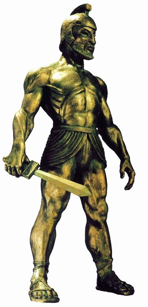 Talos, Jason and the Argonauts (movie) by Ray Harryhausen Talos Jason And The Argonauts, Ray Harryhausen Monsters, Jason And The Argonauts Tattoo, Hollywood Monsters, Ray Harryhausen, Jason And The Argonauts, Monster Movies, Clash Of The Titans, Motion Animation