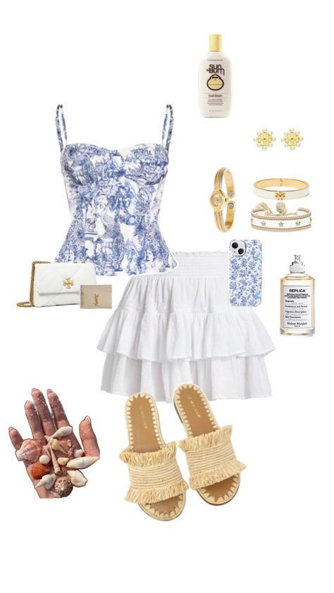 outfit inspo 🩷   tags: #outfitcollage #coastalgranddaughter #beachgirl #vacationoutfit #sandybeaches #summervacation #summeroutfit #floridabeach #beachdinner Bonito, Outfit Inspo Coastal Granddaughter, Savannah Georgia Outfit Ideas Summer, Savannah Georgia Outfit, Polyvore Outfits Summer, Collage Outfit, Coastal Outfit, Collage Outfits, Beach Dinner