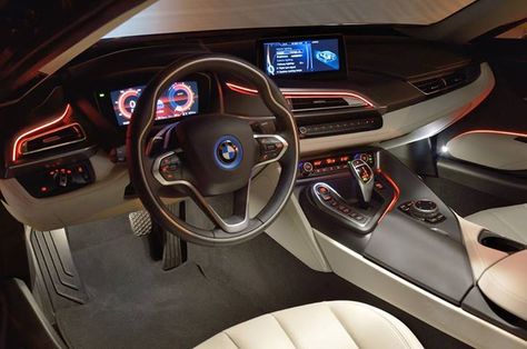 BMW i8 interior Coupe, Bmw I8 Interior, Bmw Supercar, Bmw Interior, Ac Schnitzer, Bmw I, Bmw 6 Series, Lamborghini Miura, 2017 Bmw