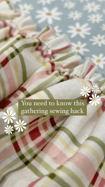 Sewing Tips, Sewing Lessons, Gathering Sewing, Number 4, Learn To Sew, Live Laugh Love, Simple Tricks, Sewing Hacks, My Friend