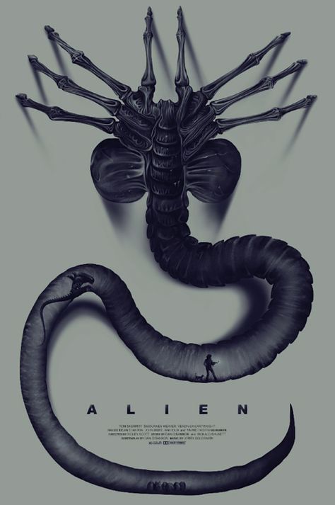 You searched for Alien - Home of the Alternative Movie Poster -AMP- Aliens Movie Art, Alien Movie Poster, Giger Alien, Predator Alien Art, Giger Art, Alien 1979, Alien Artwork, Art Alien, Film Horror