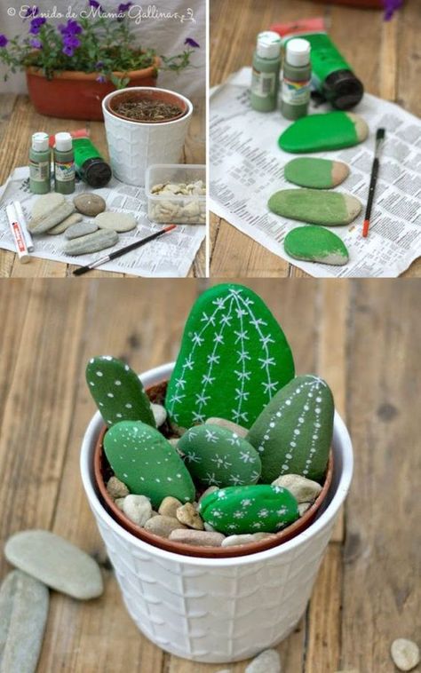 Crafts For Craft Shows, Arts Crafts For Kids, Painted Rock Ideas, Garden Decor Crafts, Diy Home Garden, Kerajinan Diy, Rainbow Diy, Hemma Diy, Painting Beautiful