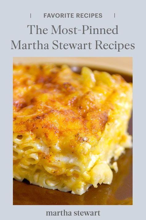 Southern Thanksgiving Recipes, Southern Macaroni And Cheese, Baked Mac And Cheese Recipe, Best Macaroni And Cheese, Baked Macaroni And Cheese, Macaroni Cheese Recipes, Creamy Macaroni And Cheese, Martha Stewart Recipes, Best Mac And Cheese