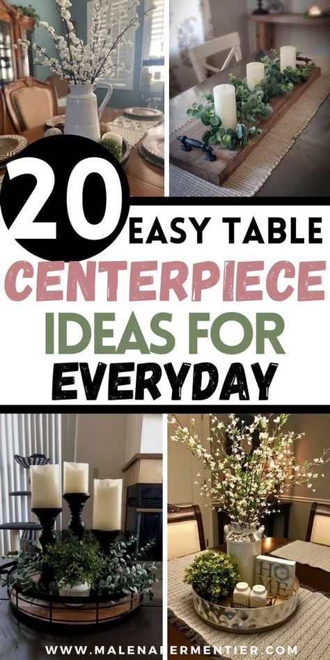 centerpiece ideas for dining room table - pictures of different centerpiece tray decor ideas Table Tray Decor Ideas, Coffee Table Centerpiece Ideas, Dining Table Decor Centerpiece, Spring Table Centerpieces, Table Tray Decor, Table Centerpiece Ideas, Coffee Table Decor Living Room, Coffee Table Decor Tray, Tables Decorations