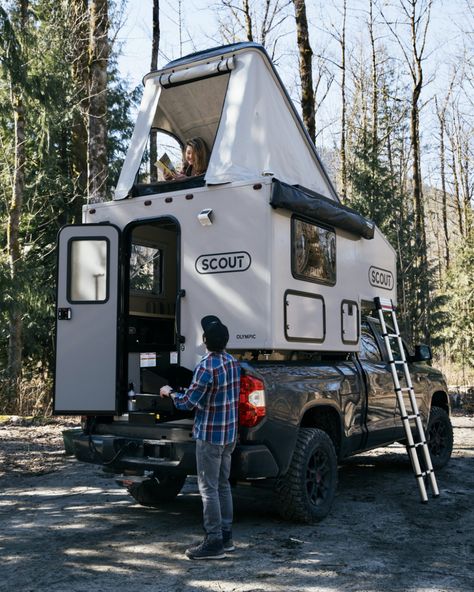 Roof Top Campers, Lightweight Truck Campers, Truck Shells, Best Truck Camper, Camper Jacks, Camper Truck, Pickup Camper, Truck Bed Camping, Truck Bed Camper