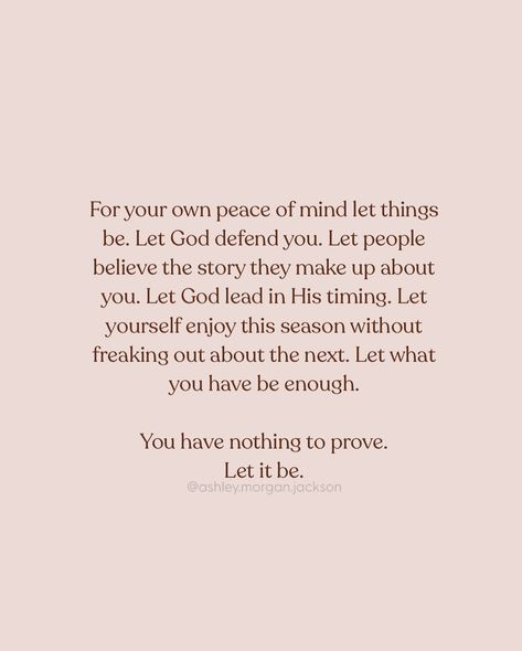 Peace is the power move we can only truly get from constant surrender to God’s ways. I have found surrender doesn’t only look like saying, “I surrender” but rather digging till I get to the root of the fear of what is driving all my behaviors. It’s not easy but it’s necessary. Let’s be willing to ask ourselves these questions: • Who am I worried doesn’t approve of me? Why? • Do they know me? Are they invested in my life? • What boundaries do I need to cultivate health in my life? • Do I w... Godly Boundaries, What Is Peace, I Surrender All, I Surrender, Surrender To God, Spiritual Truth, Who Am I, Bible Prayers, Let God