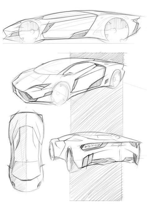 Car Drawing Pencil, Concept Car Sketch, Výtvarné Reference, Industrial Design Sketch, Car Design Sketch, Concept Car Design, Concept Art Drawing, Car Sketch, Futuristic Cars