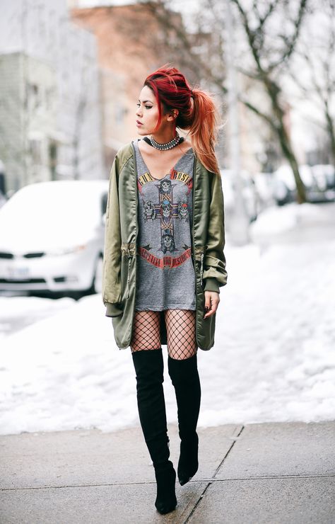 Indie Outfits Summer, Thigh High Boots Outfit, Family Photo Outfits Winter, Moda Grunge, Mode Steampunk, 일본 패션, Winter Fashion Outfits Casual, Estilo Grunge, Beige Outfit