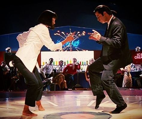 I wanna dance like this! 💃 #dancing #dance #pulpfiction #movies #moviescene #cinema #films #johntravolta #ummathurman #letsdance #all_pixs #all_shots #picoftheday #photooftheday #dancingqueen #instamood #instamovies #igmovies Buenaventura, Pulp Fiction Tattoo, Uma Thurman Pulp Fiction, Quentin Tarantino Movies, Tarantino Films, The Blues Brothers, Bon Film, Septième Art, I Love Cinema