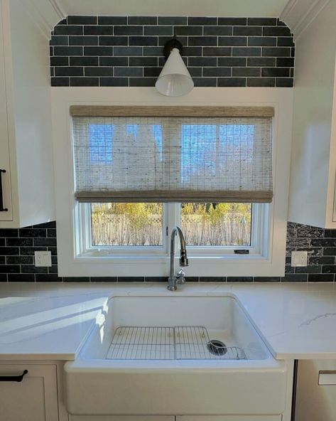 10+ Charming Kitchen Window Ideas That Sprinkle Magic into Your Cooking Realm - Decor Dojo Kitchen Sink Window Ideas, Kitchen Sink With Window, Kitchen Window Ideas, Above The Kitchen Sink, Kitchen Window Design, Kitchen Sink Window, Vintage Inspired Kitchen, Kitchen Windows, Square Windows