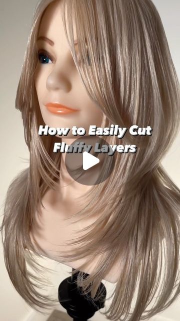 Layer Around Face, Face Framing Layers How To Style, Heavy Face Frame Layers, Long Layered Hair With Face Frame, Easy To Style Layered Haircuts, Hair Cuts Ideas Layers, Haircut Ideas For Blondes, Straight Layered Long Hair, How To Face Framing Layers