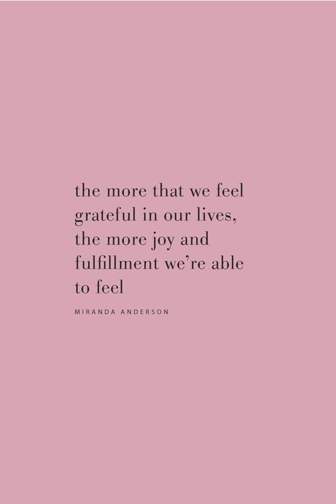 #author and mental health professional Christine Fonseca promotes daily #gratitude and believes that being grateful is a helpful step in #selfdevelopment. Follow her page for more! Louise Hay, Feeling Amazing Quotes, Quotes About Joy, Living With Less, Feeling Grateful, Joy Quotes, Things That Matter, More Than Enough, Feel Good Quotes