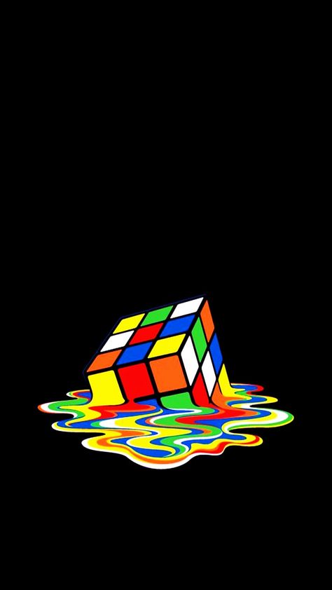 Melting Rubix Cube Simpsons Drawings, Cube Games, Popular Wallpapers, Pop Art Images, Rubix Cube, Amoled Wallpapers, Geometric Design Art, Iphone Wallpaper Hd Nature, Free Ringtones