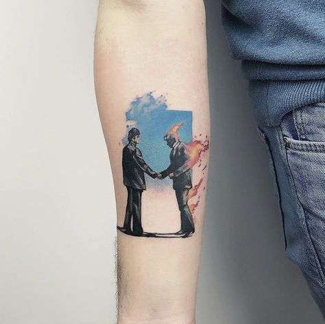 Colorful
Ink
Tattoo
Pink floyd
Watercolor Wish You Were Here Album Cover Tattoo, Novo Amor Tattoo, Wish You Were Here Pink Floyd Tattoo, Classic Rock Tattoo Ideas, Pink Floyd Tattoo Wish You Were Here, Album Covers Tattoo, Pink Floyd Wish You Were Here Tattoo, Tattoo Album Cover, Tattoo Ideas Male Leg