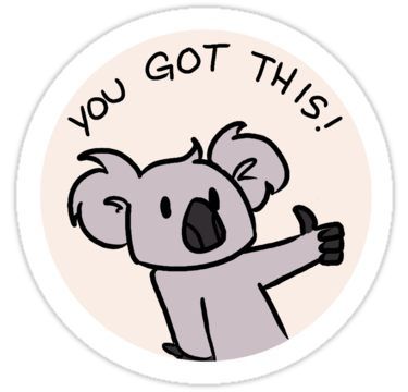 Koala Sticker, Koala Drawing, Monday Morning Quotes, Sticker Design Inspiration, Positivity Stickers, Homemade Stickers, Cute Laptop Stickers, Motivational Sticker, Tumblr Stickers