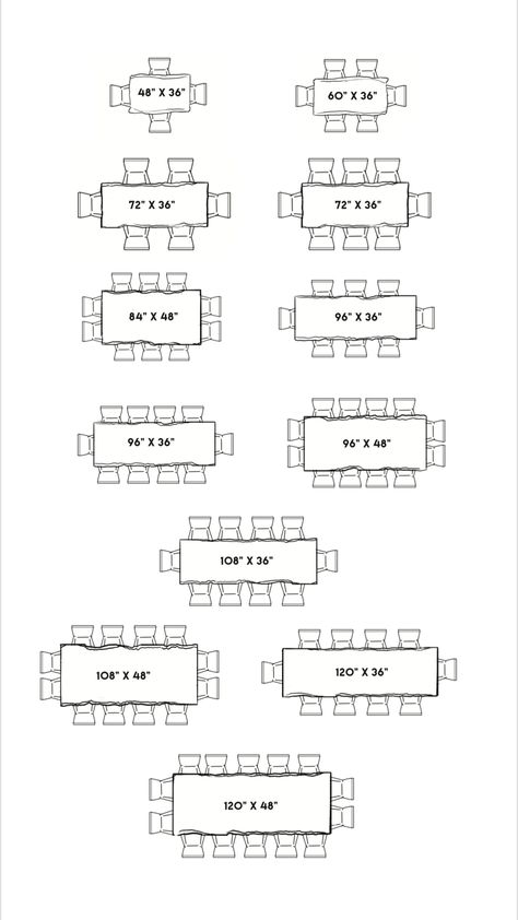 a diagram of a house 10x10 Dining Room Layout, Table Sizes And Seating, Wood Slab Dining Table, Clubhouse Design, Dining Table Sizes, Table Seating Chart, Unique Dining Tables, Wood Dining Room Table, Antique Dining Tables