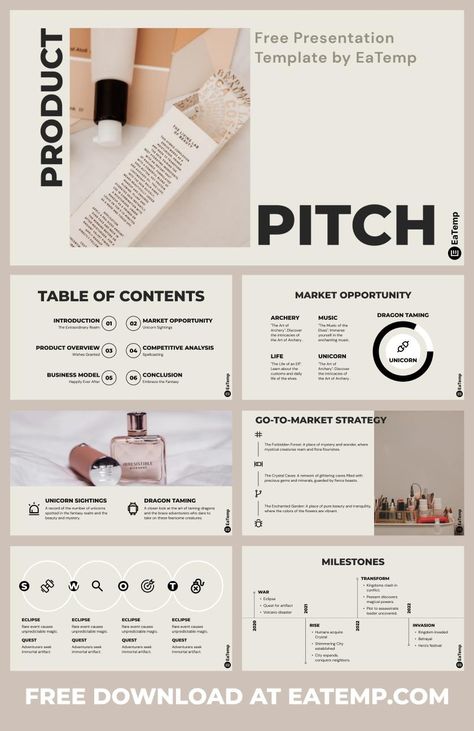 Product Pitch 13 Product Pitch, Launch Strategy, Project Presentation, Google Slides Theme, The Pitch, Presentation Template Free, Template Google, Google Slides Themes, Slides Template