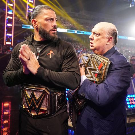 The amazing images of SmackDown, June 2, 2023: photos Roman Reigns Wwe Champion, Paul Heyman, Roman Reigns Shirtless, Romans 3, Bianca Belair, Roman Regins, Roman Reings, Raw Women's Champion, Pro Wrestler