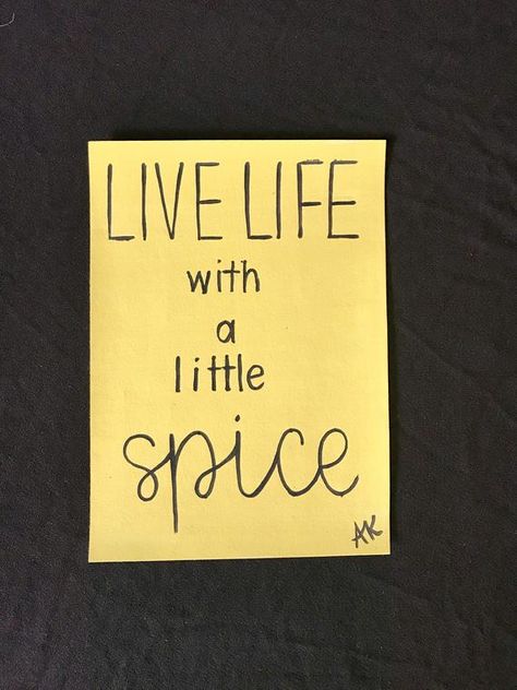 Spice Decor, Spice Quotes, Kitchen Quotes Funny, Quirky Kitchen, Teamwork Quotes, Kitchen Quotes, Quote Decor, Shop Kitchen, Kitchen Sign
