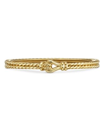 David Yurman Thoroughbred Loop Bracelet in 18K Yellow Gold David Yurman Bracelet Gold, David Yurman Bangle, David Yurman Gold Bracelet, David Yurman Stack, David Yurman Bracelet Stack, Tiffany Bracelet Gold, Gold Jewlery, David Yurman Bracelet, Tiffany Bracelets