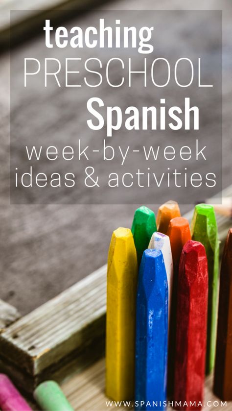 Week by week ideas, songs, games, and activities for teaching a preschool Spanish class. Teach with authentic songs, and learn language through words in context through stories. #preschoolspanish #spanishathome #freepreschoolspanish #preschoolspanishlessons Preschool Spanish Lessons, Preschool Spanish, Spanish Curriculum, Learning Spanish For Kids, Learn Language, Homeschool Spanish, Spanish Basics, Spanish Lessons For Kids, Spanish Lesson Plans