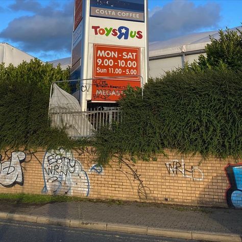 Dead Malls & Liminal Spaces 💀 on Instagram: "Don’t forget to wash your hands… [Not much original left of this former Toys R Us in London except for the toilet cubicles and sinks.] #notfoolinganyone #deadmall #deadmalls #retailarchitecture #retailarchaeology #deadretail #signage #signgeeks #closedforbusiness #closed #retail #toysrus #toysruskid #imatoysruskid #90saesthetic #danbell #mallrats #mallrat #90skids #toysrusclosing #90s #abandoned #urbex #abandonedplaces" 90s Kids, Aesthetic Childhood, Toilet Cubicle, Dead Malls, Retail Architecture, Nostalgia Aesthetic, 90’s Aesthetic, Liminal Spaces, Wash Your Hands