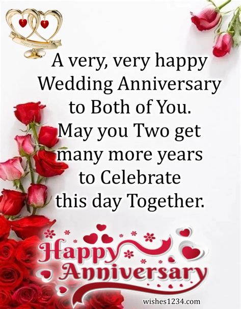 150+ Happy Wedding Anniversary Wishes, Messages & Quotes Happy Aniversary Wishes, Happy Marriage Anniversary Quotes, Aniversary Wishes, Happy Wedding Anniversary Quotes, Anniversary Wishes For Sister, Anniversary Quotes For Couple, Anniversary Wishes Quotes, Marriage Anniversary Quotes, Happy Anniversary Wedding