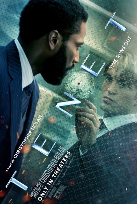 Tenet 2020 Poster, Tenet Movie Poster, Tenet Poster, Tenet Movie, Nolan Movies, Nolan Film, Robert Pattinson Movies, Kenneth Branagh, 2020 Movies