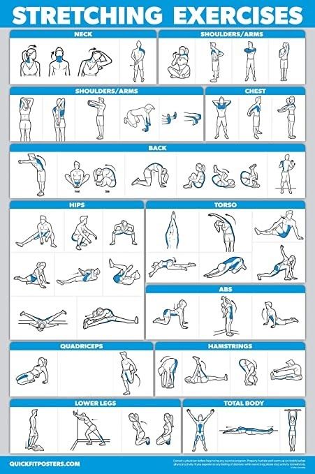 Exercise Poster, Stretch Routine, Gym Workout Chart, Exercise Chart, Workout Posters, Body Workout Plan, Workout Chart, Formda Kal, Stretching Exercises