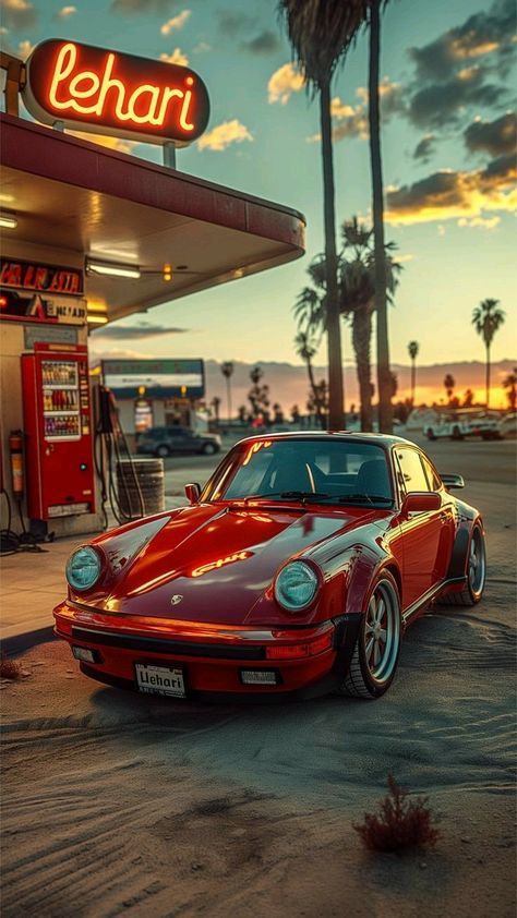 Am Wallpaper, Car Iphone Wallpaper, Vintage Sports Cars, Cool Car Pictures, Porsche Models, Porsche 964, Car Artwork, Vintage Porsche, Jaguar Car