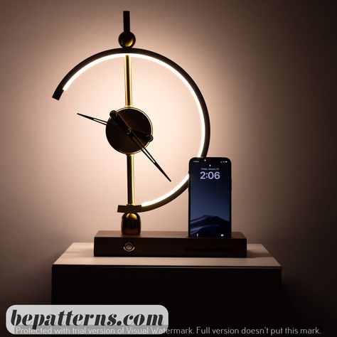 Home Decor Accessories | Free and Easy Ideas | Beginner-Friendly Modern Desk Lamps, Minimalist Bedroom Accessories, Unique Desk Lamps, Minimalist Desk Clock, Unique Lamps Table Lamps, Minimalist Desk Accessories, Small Lamps Decor, Desk Lamps Office, Minimalistic Lamp