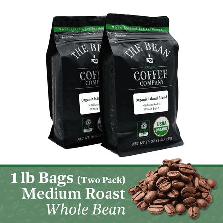 Catch the wave with The Bean Coffee Company's organic ground Island Blend. This medium roast is rich in antioxidants and has a complex, bold flavor accented by notes of the Hawaiian Islands. Like all coffees from The Bean Coffee Company, this 100% Arabica coffee is hand roasted in small batches and packaged at the peak of its cycle to preserve its natural flavors and fresh-roasted quality. The Bean Coffee Company uses 100 percent organic and natural coffee beans, certified by the USDA and CCOF ( Christmas Roast, Organic Coffee Beans, Organic Breakfast, Organic House, Coffee Treats, Chocolate Macadamia, Ground Coffee Beans, Natural Coffee, Medium Roast Coffee