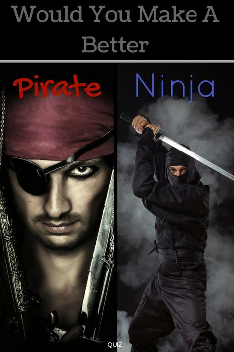 Pirates and Ninjas are two of the most iconic warriors the world has ever seen. While one focuses on discipline and ideals, the other fights with a grit to survive. Which do you best represent? Take this quiz to find out. Pirate Quizzes, Rwby Scythe, Baby Huskies, Pirate Island, Fun Test, Baby Hoodie, Fantasy Warrior, Rwby, Random Stuff