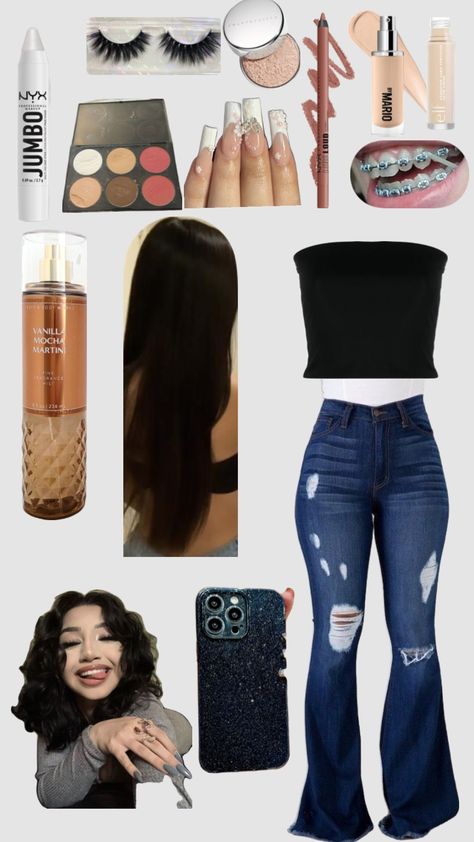 #myfirstshuffle Latina Outfits Casual, Cute Latina Outfits, Latina Clothes, Vaquera Outfit, Latina Outfits, Latina Fashion Outfits, Outfit Inspo Casual, Cute Lazy Day Outfits, Latina Fashion