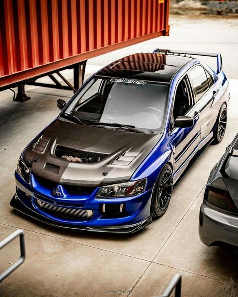 #lovemitsubishi#blaxk and blue#evo9 Mitsubishi Evo Lancer, Evo Car, Mitsubishi Evo 8, Evo Lancer, Evo 3, Evo 9, Evo 8, Mitsubishi Cars, Mitsubishi Evolution