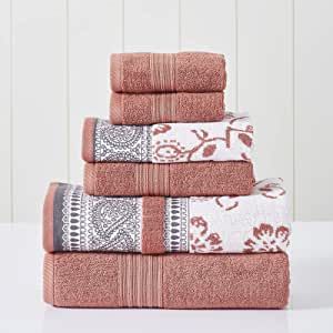 Modern Half Bathroom, Target Bathroom, Fluffy Bath Towels, White Bath Towels, House Products, Soft Bath Towels, Wash Clothes, Power Room, Gray Towels