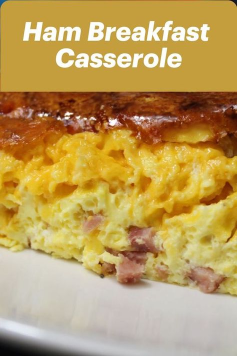 Rate This breakfast casserole ideas From ⭐1~10. SAVE & FOLLOW i will update everyweek. Bisquick Breakfast Casserole Ham, Easy Ham And Egg Breakfast Casserole, Overnight Ham And Cheese Egg Bake, Egg And Ham Bake, Breakfast Casserole With Bread And Ham, Keto Breakfast Casserole Ham, Make Ahead Breakfast Casserole Ham, Scrambled Eggs With Ham And Cheese, Breakfast With Ham And Eggs