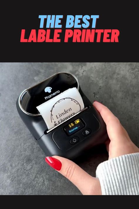 It is the best label Printer From Amazon... and thats my Affiliate link if you buy from it i will have some commission Thermal Printer Ideas, Label Maker Machine, Sticker Printer, Wireless Printer, Thermal Label Printer, Portable Printer, Thermal Labels, Label Maker, Thermal Printer