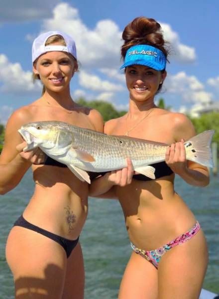49 Sexy Fishing Babes That Will Make You Grab Your Rod - Gallery Female Angler, Sea Foods, Star Trek Images, Fishing Pictures, Love Boat, Fish Man, Fishing Women, Catching Fish