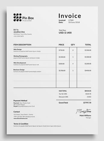 Corporate Invoice Template. Use this Invoice for personal, corporate or company billing purpose. This Simple Invoice will help you to create your invoice very quick and easy. Elegant Invoice Design will convey your brand identity as well as Professional Invoice look. This Invoice Template is professionally organized and labelled so every beginner can edit it like a pro. #bill, #businessinvoice, #clean, #cleaninvoice, #corporate, #creative, #design, #excel, #invoice, #invoicedesign, #invoicetempl Design Invoice Creative, Bill Design Ideas, Bill Invoice Design, Corporate Invoice Design, Designer Invoice Template, Company Invoice Design, Simple Invoice Design, Creative Invoice Design, Graphic Design Invoice Template