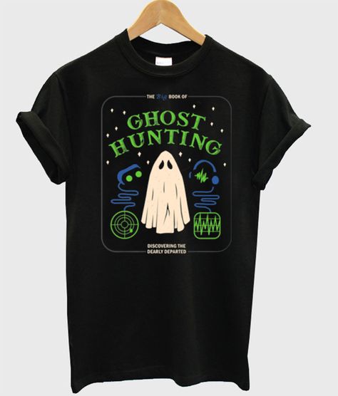 Ghost Hunting T-Shirt Cryptidcore Fashion, Ghost Clothes, Paranormal Aesthetic, Hunting T Shirt, Real Ghost, Ghost Shirt, Weird Shirts, Ghost Hunting, Runway Trends
