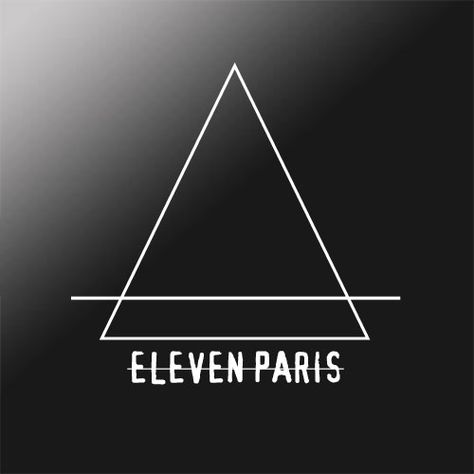 ELEVEN PARIS Design, Logos, Rock Bands, Paris, Designer Logos, Eleven Paris, Paris Logo, Logo Design, ? Logo