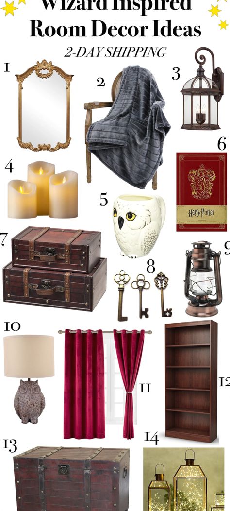 Room Ideas Harry Potter, Pink Diy Room Decor, Harry Potter Room Aesthetic, Harry Potter Room Decor Bedroom Ideas, Harry Potter Aesthetic Room, Harry Potter Aesthetic Room Decor, Harry Potter Room Ideas, Inspired Bedroom Ideas, Harry Potter House Decor