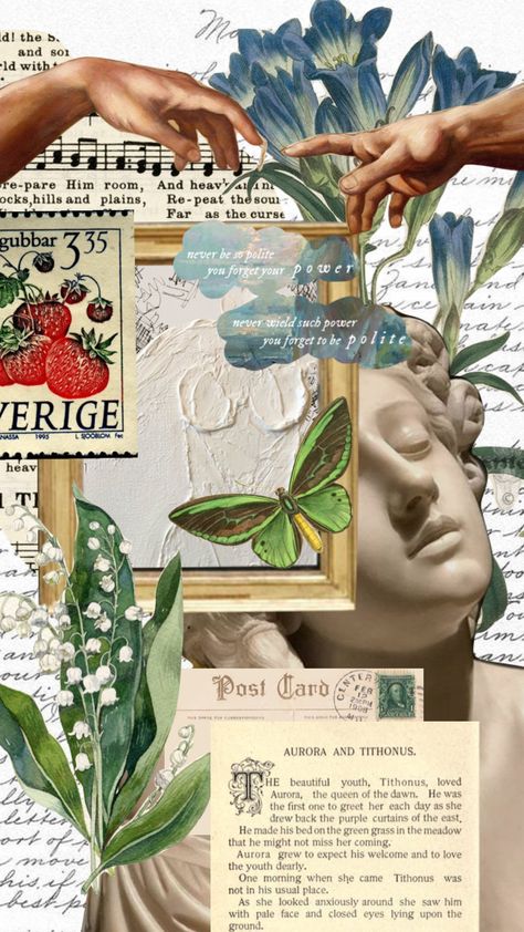 Vintage Lockscreen Collage, Aesthetic Wallpaper Magazine, Create Aesthetic Wallpaper, Shapes Aesthetic Art, Tumblr Collage Aesthetic, Painting Collage Aesthetic, Ipad Background Collage, Aesthetic Design For Projects Vintage, Art Collage Wall Aesthetic