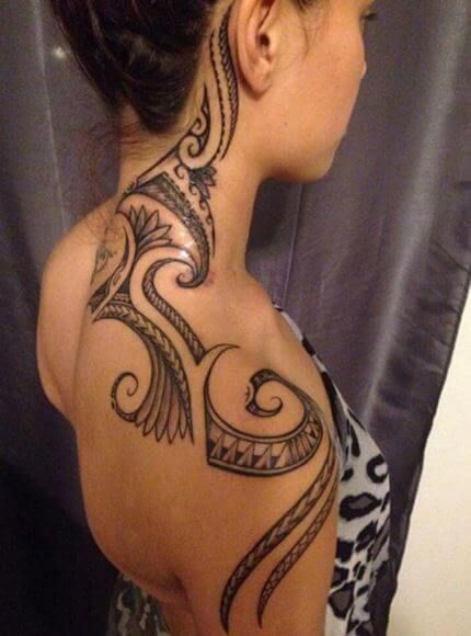 Hawaiian Symbols And Meanings, Hawaiian Symbols, Maori Tattoo Frau, Tato Tradisional, Tato Suku, Polynesian Tattoos Women, Traditional Tattoo Designs, Free Tattoo Designs, Tattoo Hals