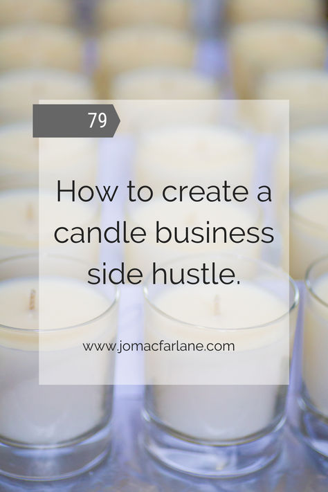 how to create a candle business side hustle Start A Candle Business, Candle Tips, Candle Making Equipment, Private Label Candles, Candle Products, Candle Maker, Candle Business, Home Scents, Candle Companies